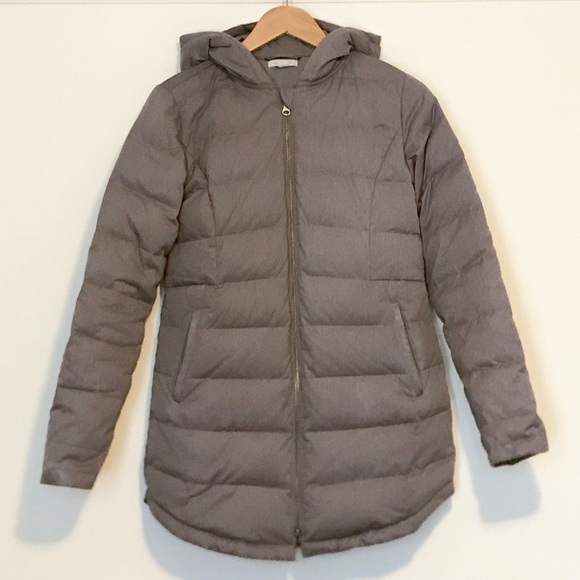 Garnet Hill Jackets Coats Hooded Down Blend Puffer Coat Poshmark